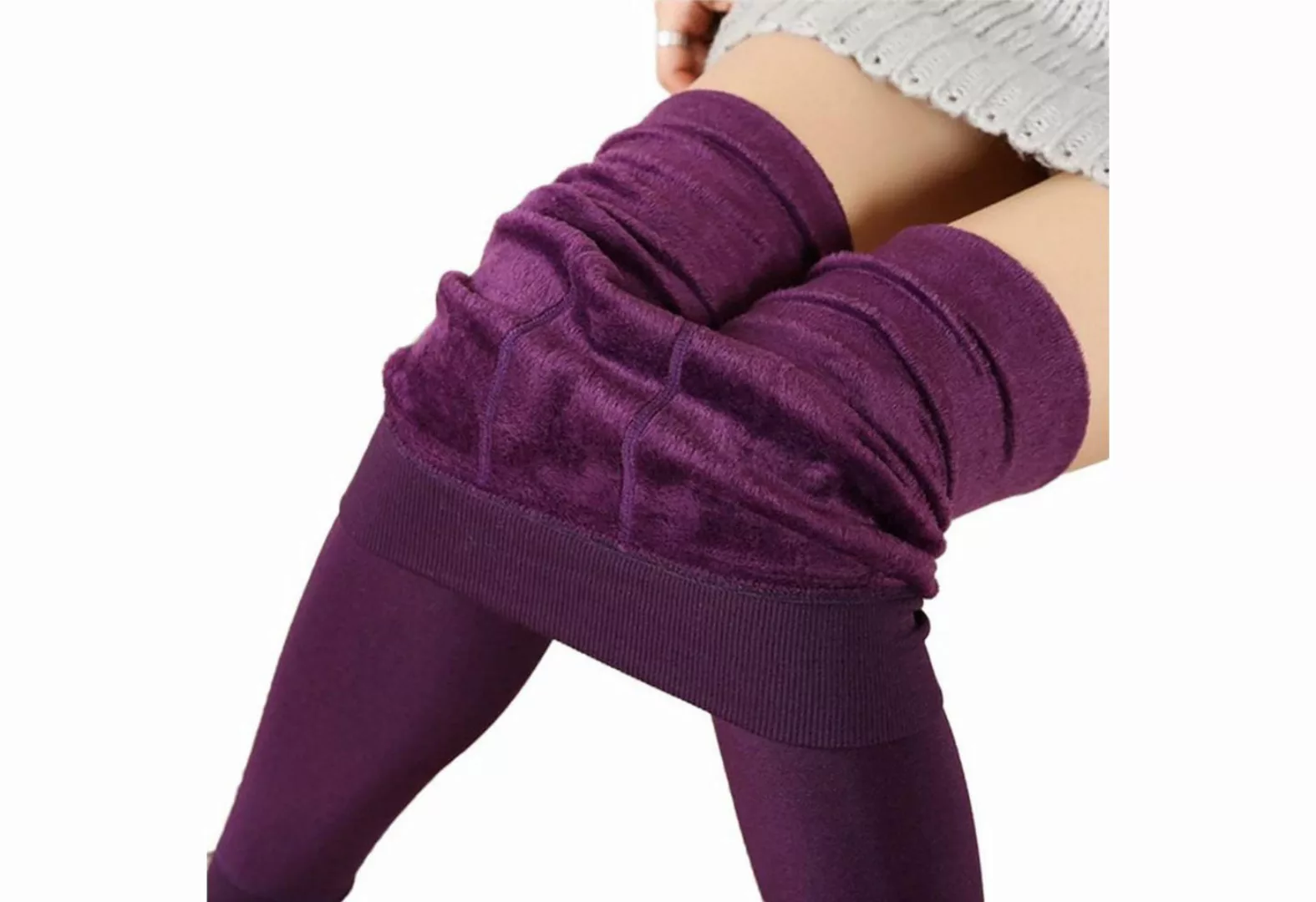 Gigicial Thermoleggings Damen Thermo Leggins, Verdickte Stretchstrumpfhose, günstig online kaufen