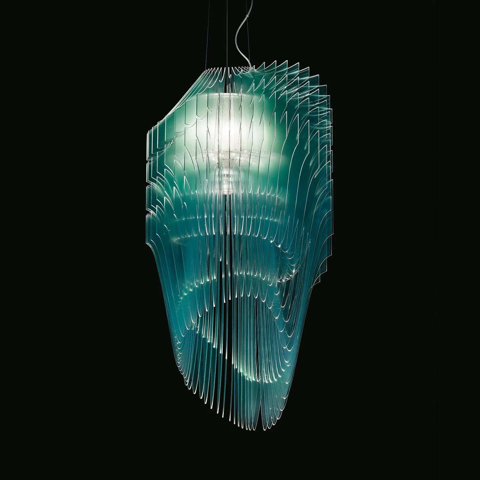 Slamp Avia Edition M Turquoise Hängeleuchte günstig online kaufen