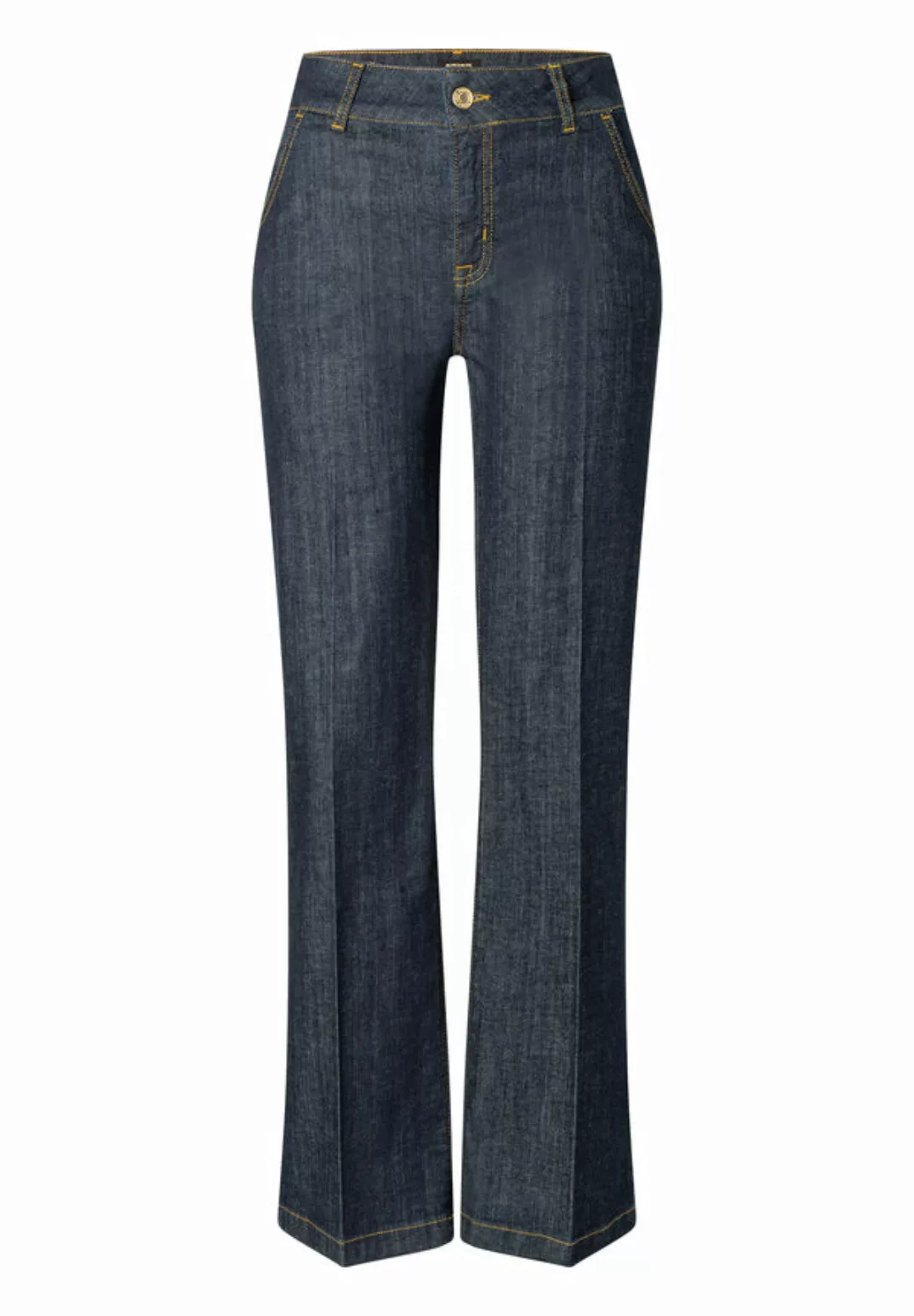 Bootcut Jeans, dark blue denim günstig online kaufen