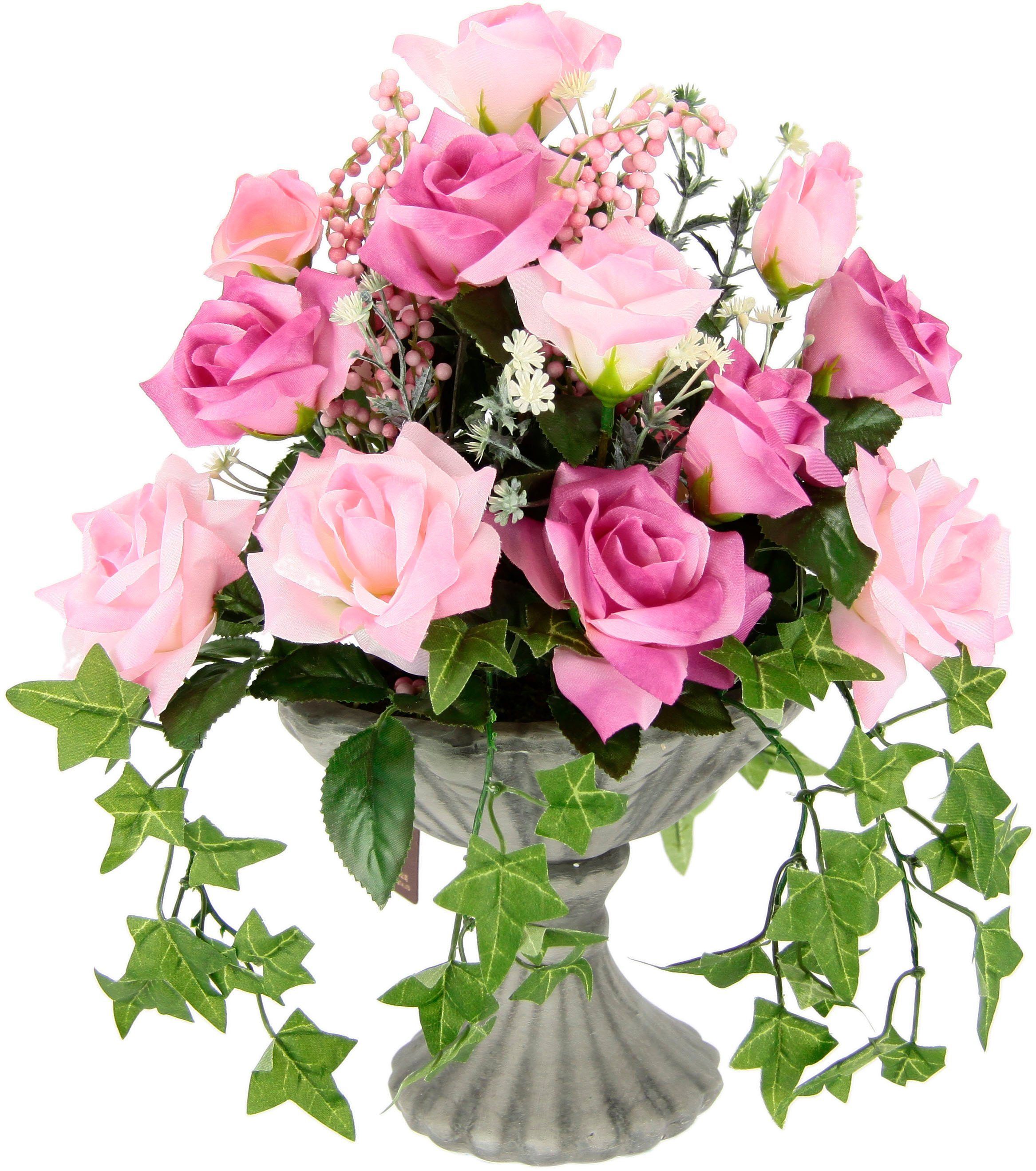Kunstblume Rosen, I.GE.A., Höhe 35 cm, günstig online kaufen