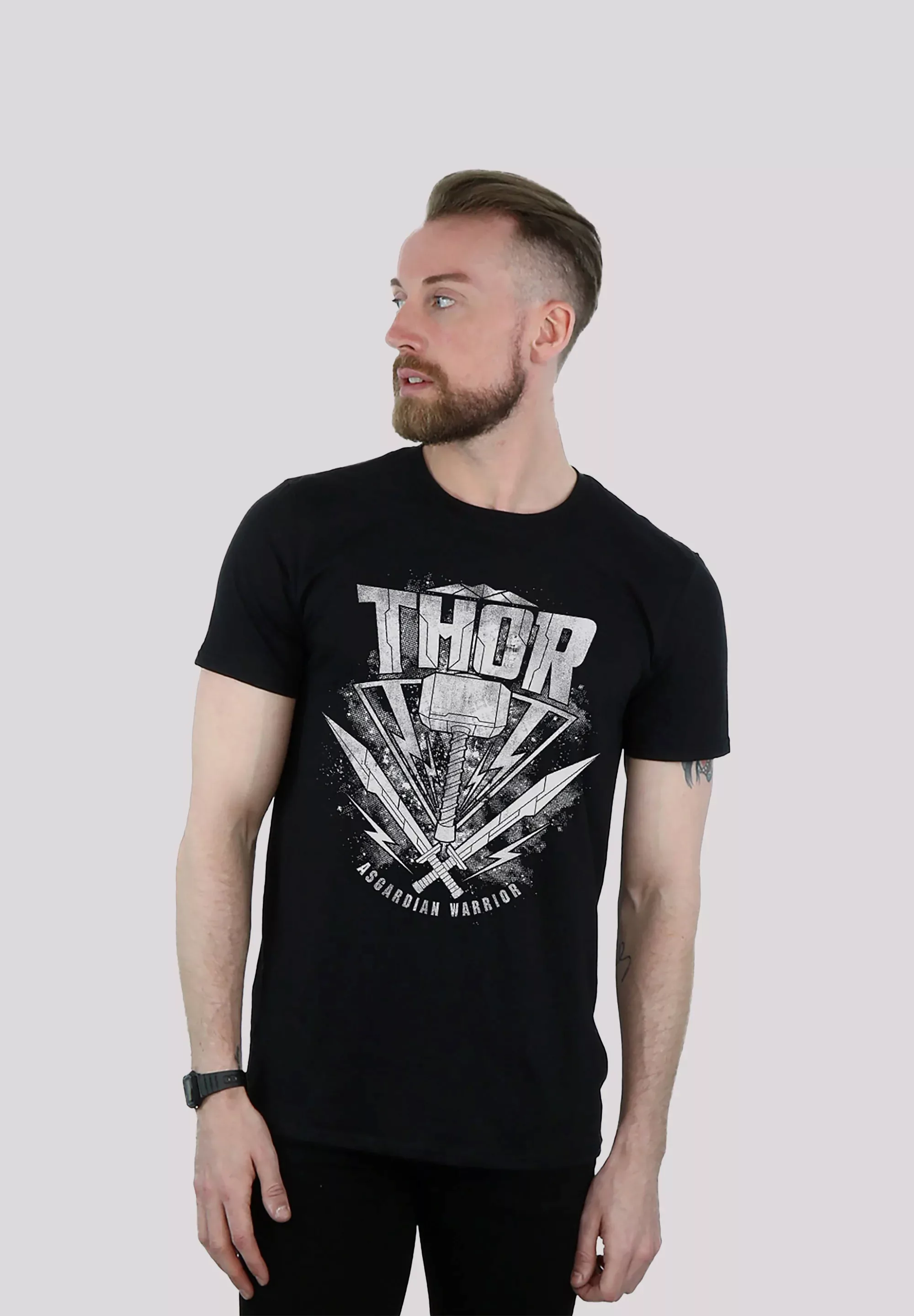 F4NT4STIC T-Shirt "Marvel Thor Ragnarok Thor Hammer Logo", Print günstig online kaufen