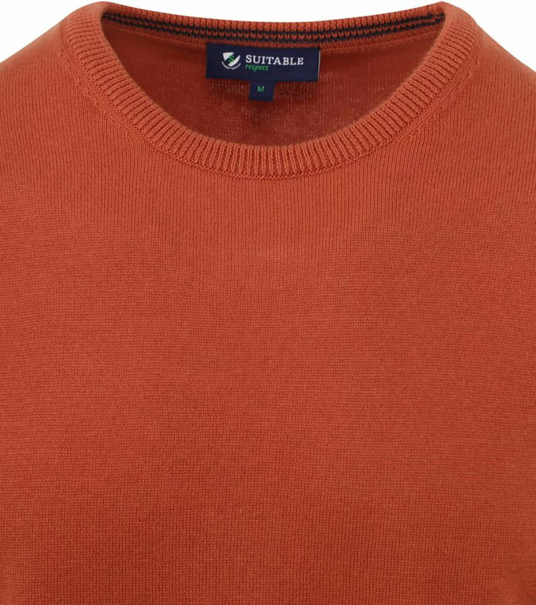 Suitable Respect Oinix Pullover O-Ausschnitt Orange - Größe XXL günstig online kaufen