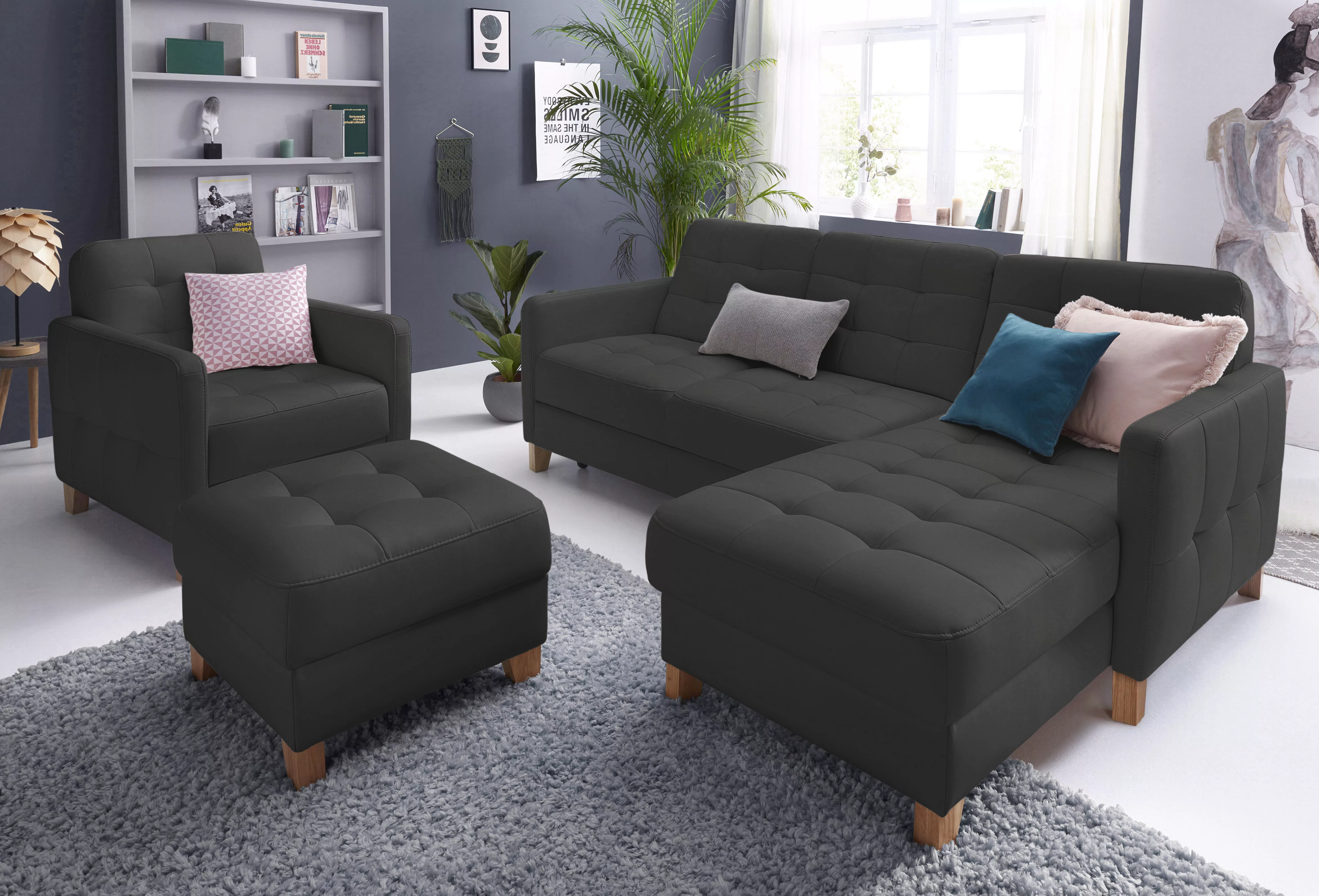 exxpo - sofa fashion Ecksofa »Croma, hochwertige Detailverarbeitung, mit Ko günstig online kaufen