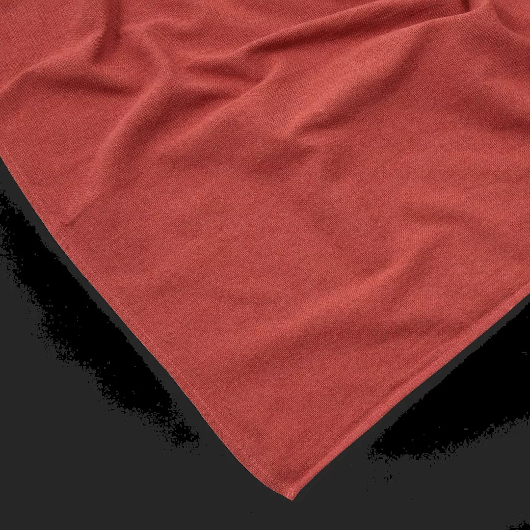 Original Home Tischdecke (130 x 250 cm) aus 100 % recycelter Baumwolle, Rot günstig online kaufen