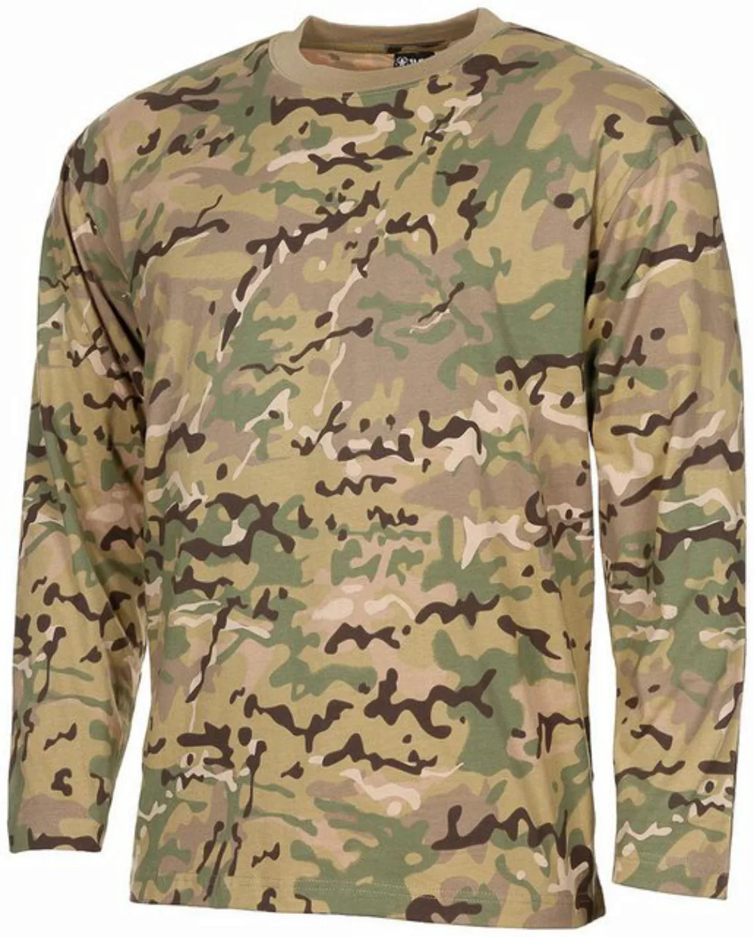 MFH Langarmshirt US Shirt, langarm, operation-camo, 170 g/m² - S (1-tlg) günstig online kaufen