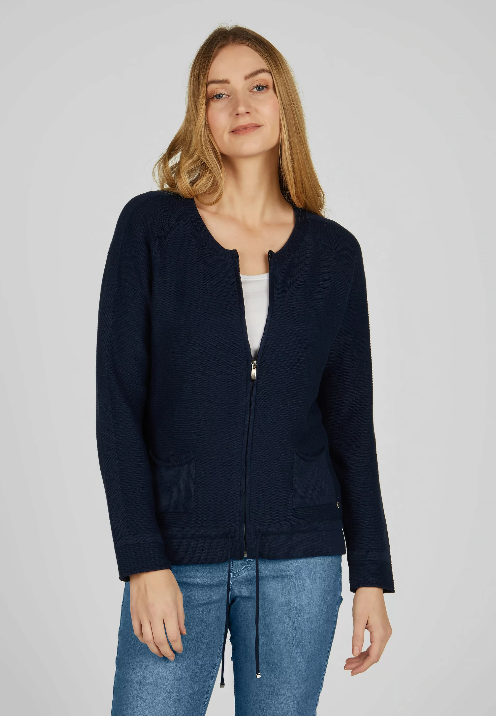 Rabe Strickjacke "RABE Basic Strickjacke unifarben" günstig online kaufen