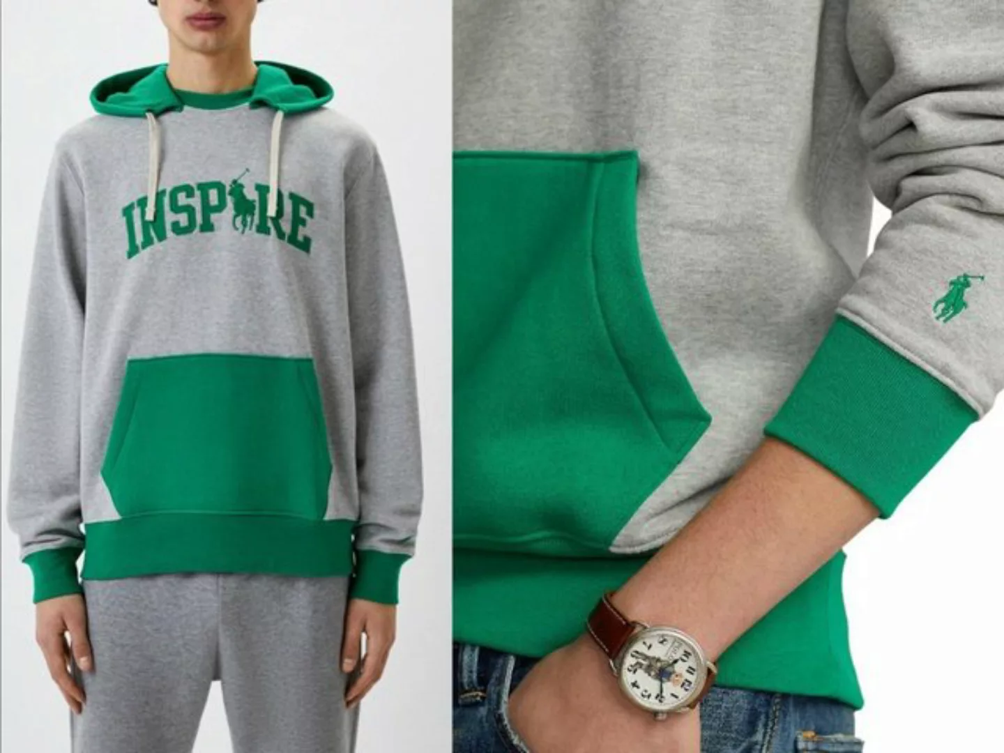 Ralph Lauren Sweatshirt POLO RALPH LAUREN Inspire Fleece Hoodie Sweater Kap günstig online kaufen