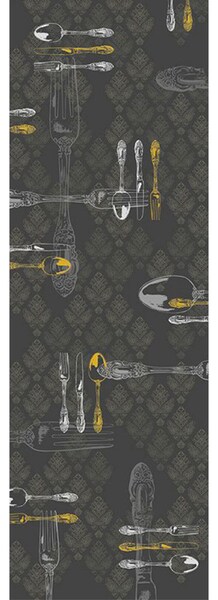 Architects Paper Fototapete »Best Silver Dark«, Tapete Restaurant Schwarz W günstig online kaufen