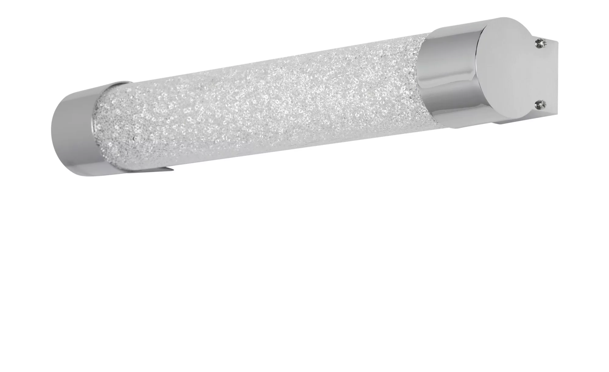 LED-Badwandleuchte, 1-flammig, Kristalloptik ´klein´ - silber - 6,7 cm - 5, günstig online kaufen