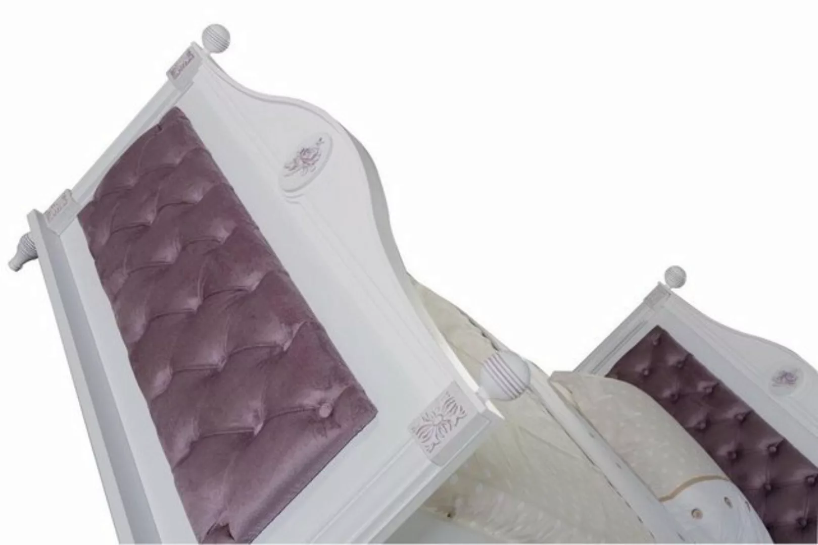 JVmoebel Kinderbett Designer Bett Nachttisch Schlafzimmer Jugendzimmer Set günstig online kaufen