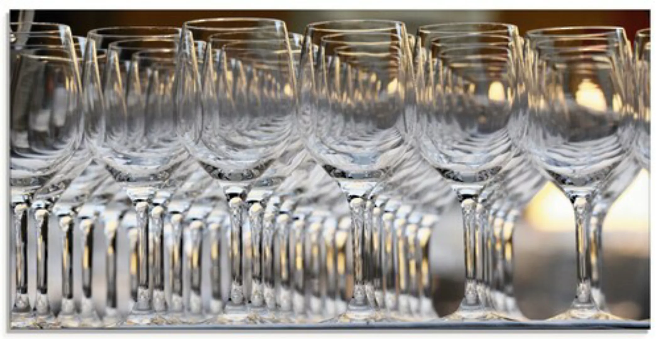 Artland Glasbild "Weingläser", Geschirr & Besteck, (1 St.), in verschiedene günstig online kaufen