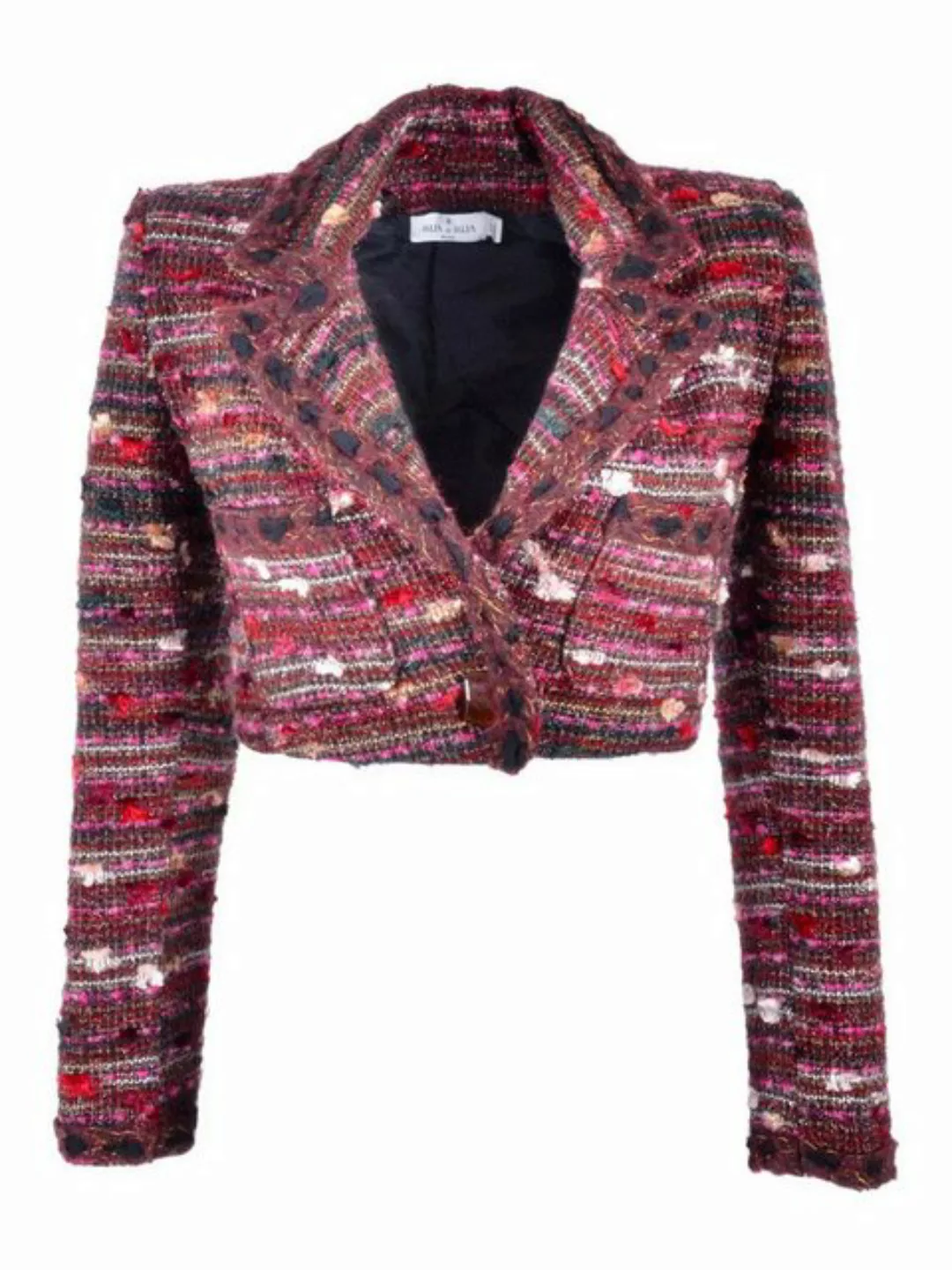 RUA & RUA Jackenblazer Kurze Jacke Blazer aus Bouclé-Tweed günstig online kaufen