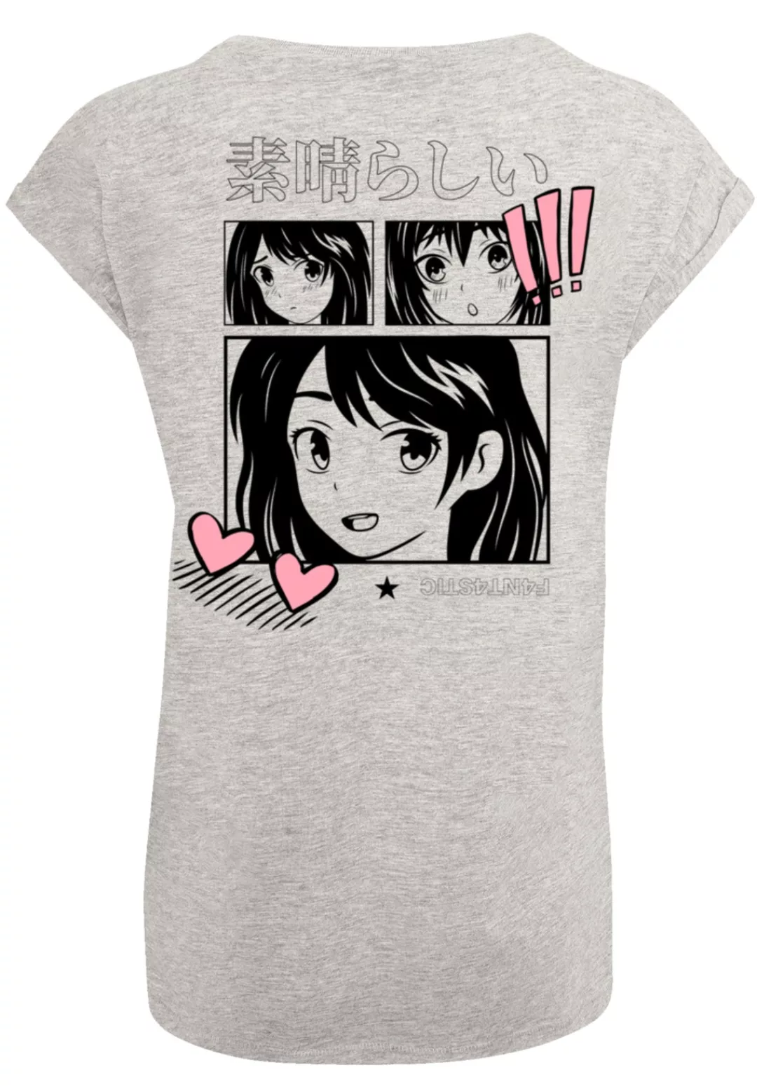 F4NT4STIC T-Shirt "Manga Anime Japan Grafik", Print günstig online kaufen