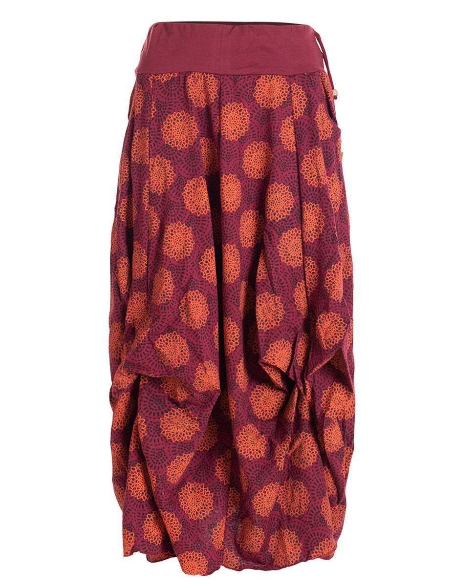 Vishes Maxirock Langer Damen Ballon-Rock Pump-Rock günstig online kaufen