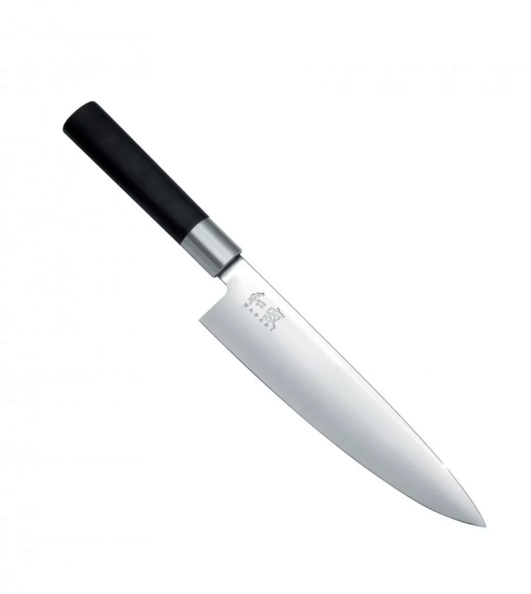 KAI Wasabi black Kochmesser 20 cm - Edelstahlklinge - Griff Kunststoff günstig online kaufen