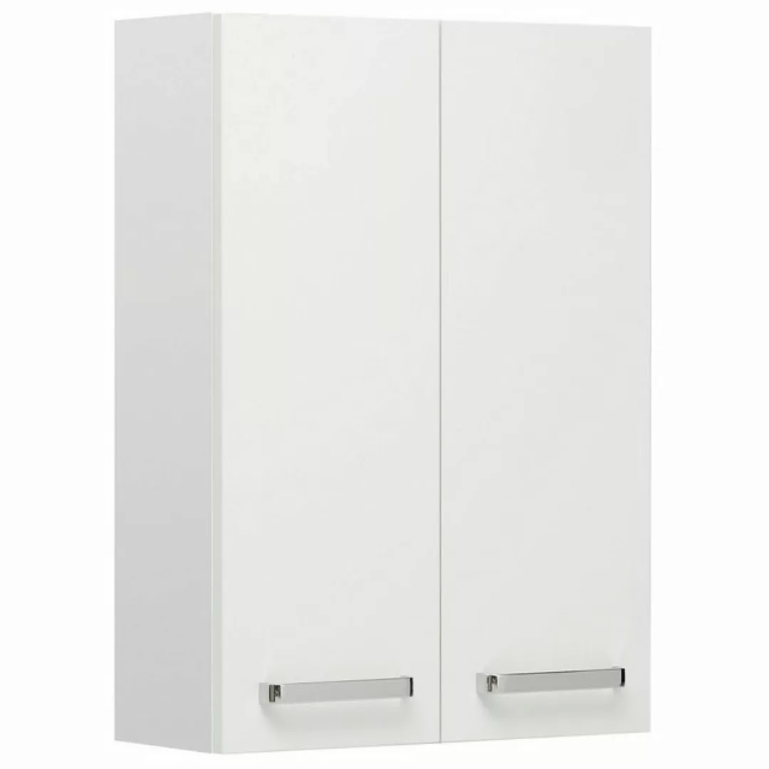 Lomadox Hängeschrank WARSCHAU-66 Badezimmer 2-türiger Badschrank in weiß gl günstig online kaufen