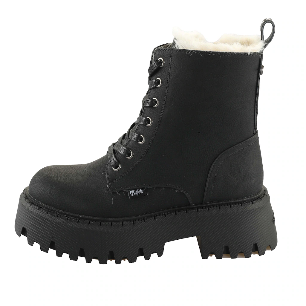 Buffalo Schnürboots "ASPEN LACE UP WARM VEGAN", Winterboots, Stiefelette, P günstig online kaufen