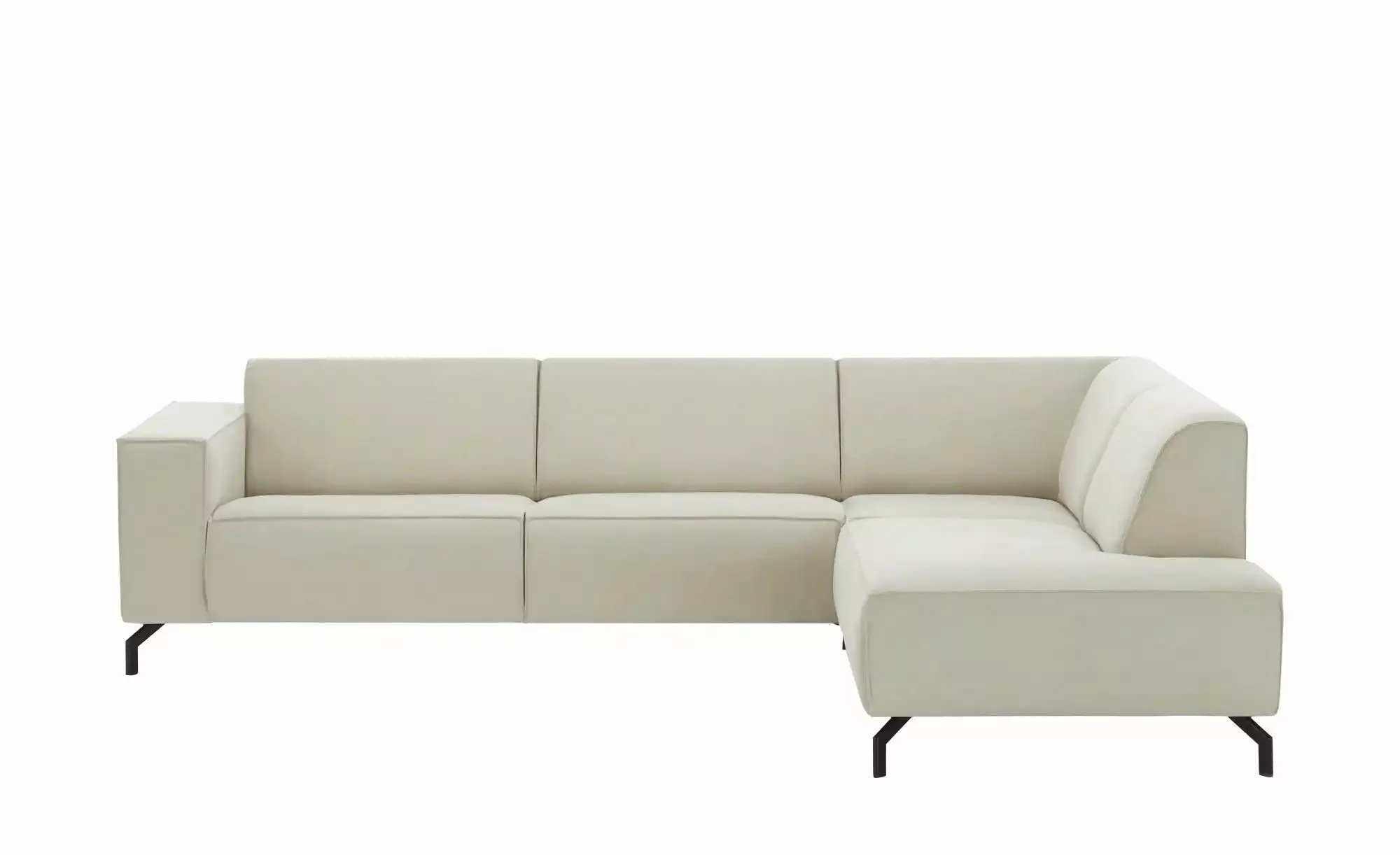 Ecksofa  Brenda ¦ creme ¦ Maße (cm): B: 275 H: 77 T: 210 Polstermöbel > Sof günstig online kaufen