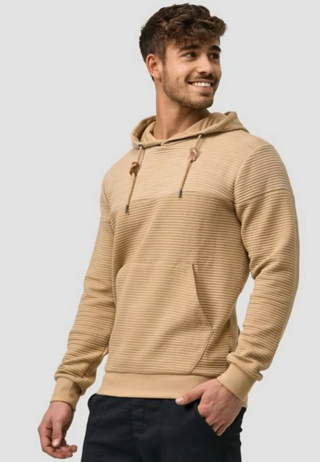 Indicode Kapuzenpullover Saunders günstig online kaufen