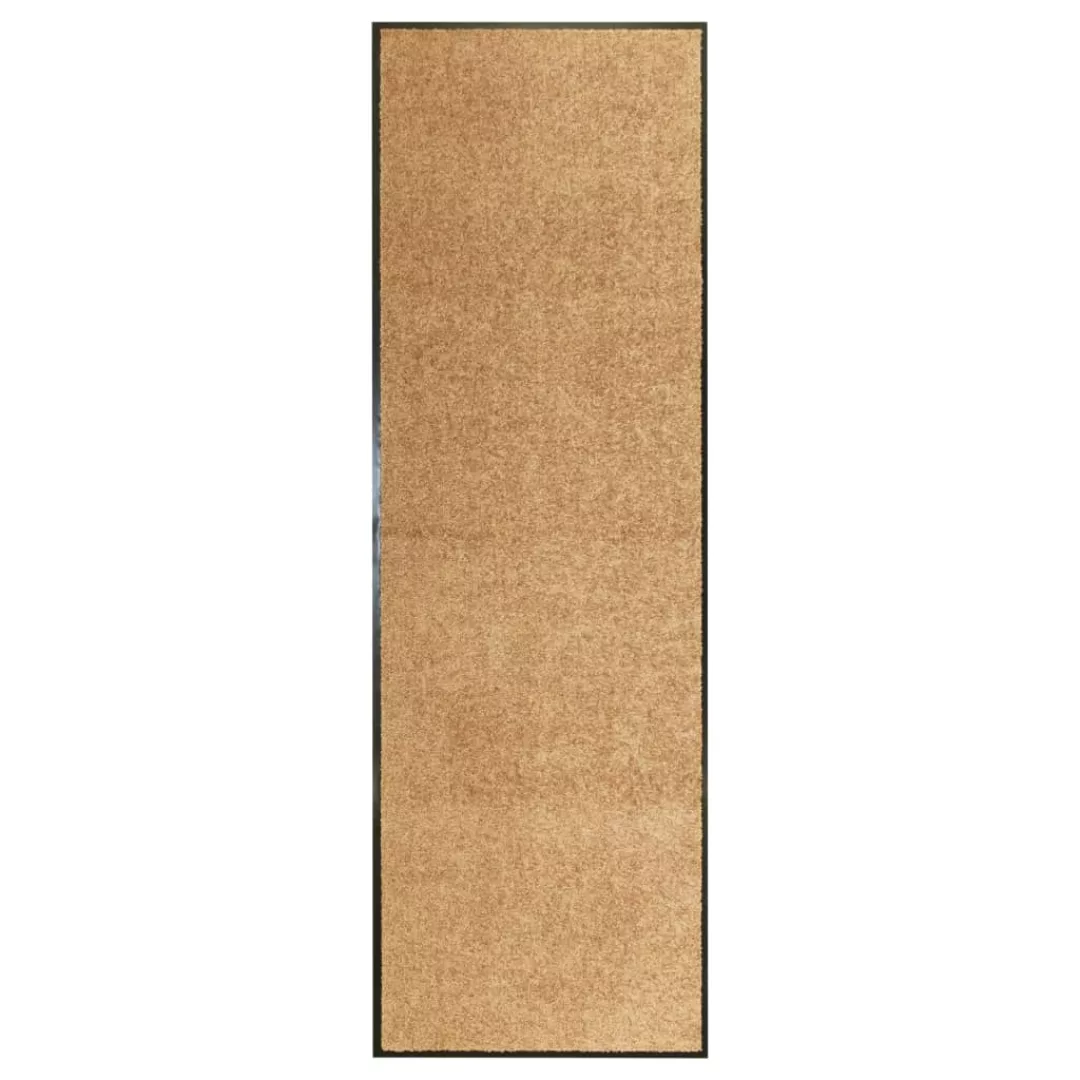 Fußmatte Waschbar Creme 60x180 Cm günstig online kaufen