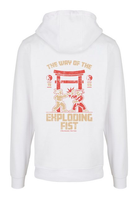 F4NT4STIC Kapuzenpullover Retro Gaming The Way of the Exploding Fist Print günstig online kaufen