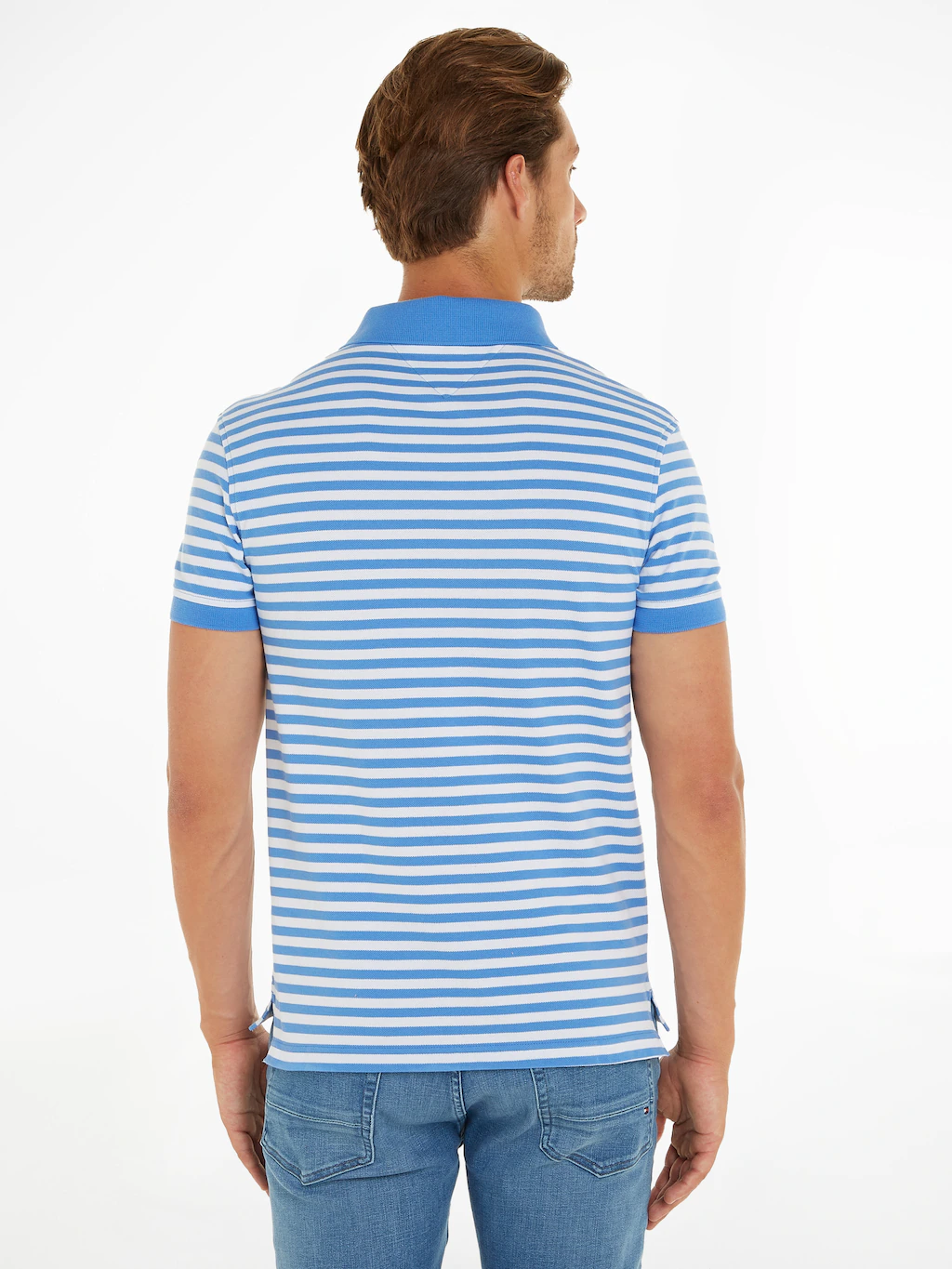 Tommy Hilfiger Poloshirt fein gestreift günstig online kaufen