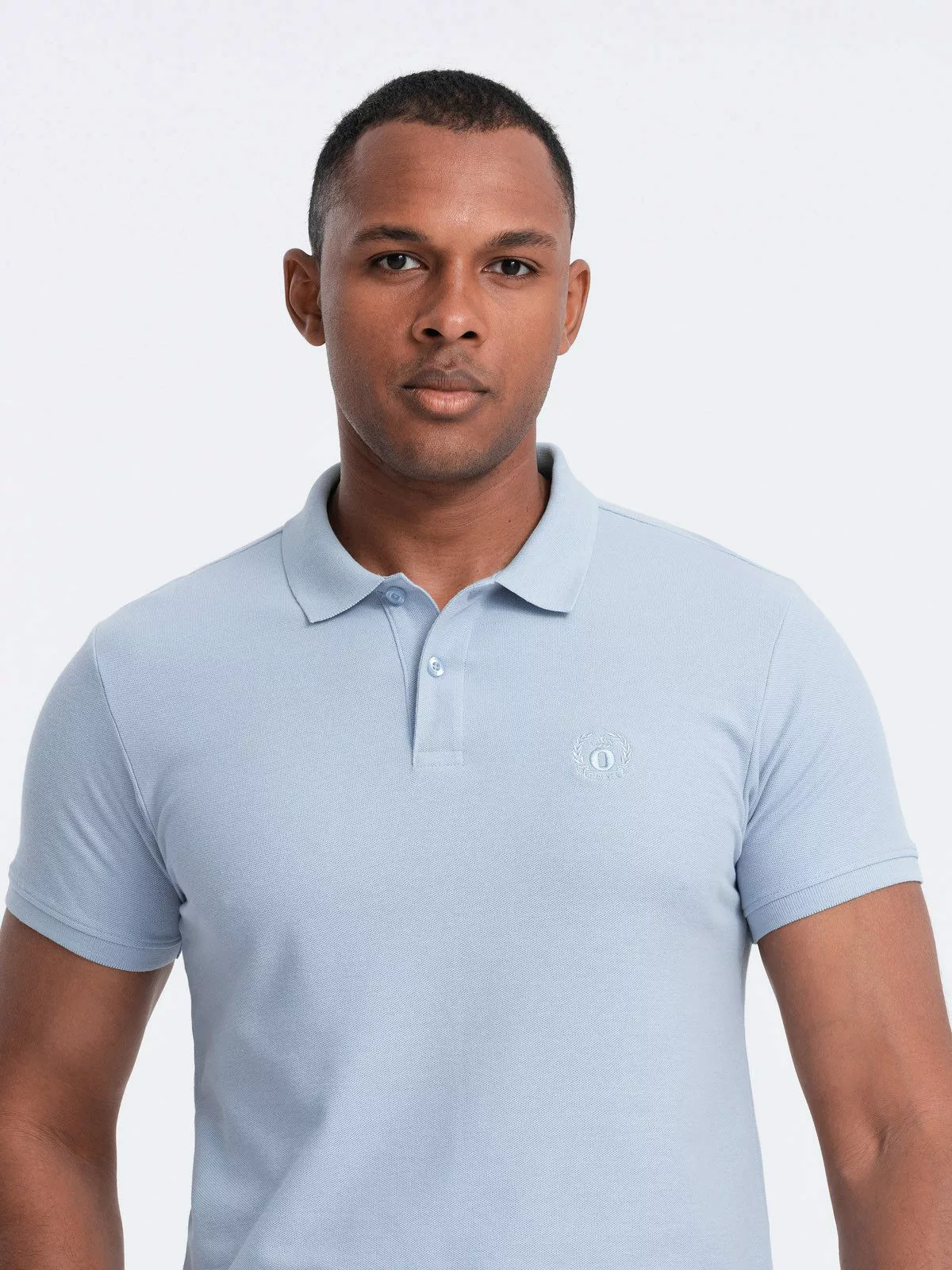 OMBRE Poloshirt Herren-Poloshirt aus Piqué-Strick BASIC günstig online kaufen