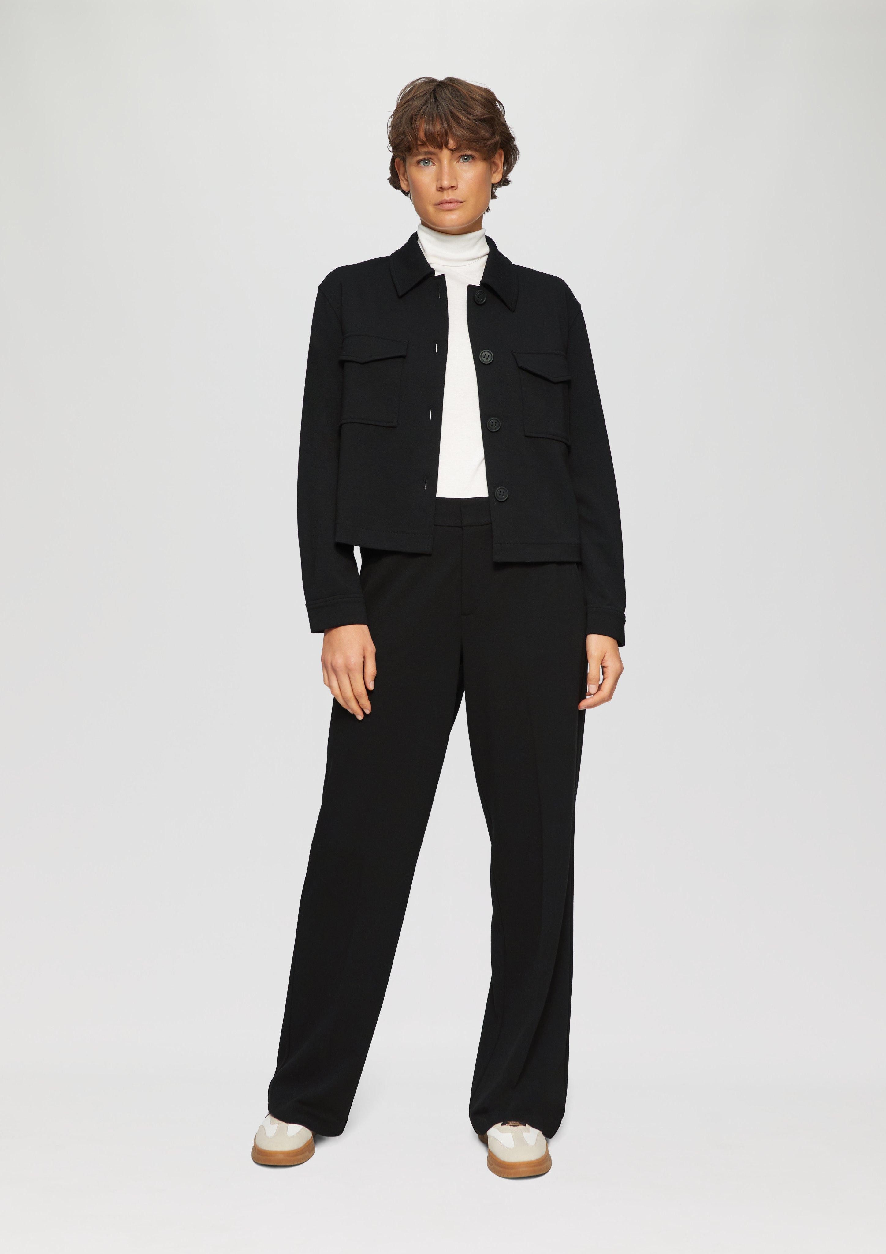 s.Oliver Stoffhose - stilvolle Wide-Leg Hose günstig online kaufen