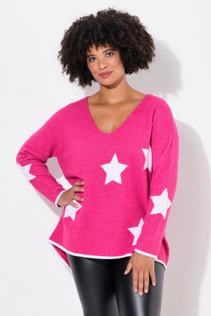 Angel of Style Strickpullover Pullover oversized Sterne Langarm günstig online kaufen