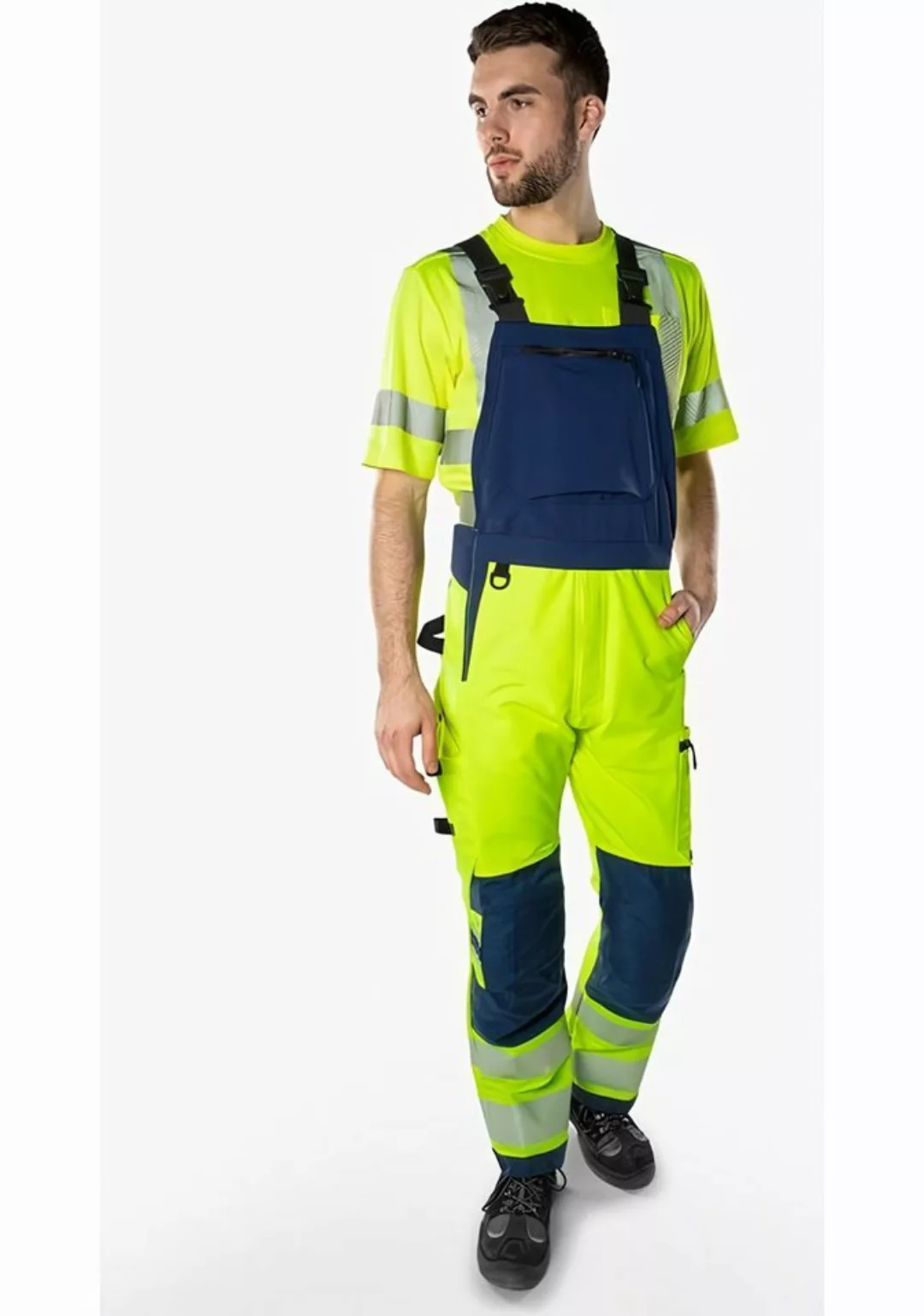 Fristads Warnschutz-Shirt High Vis Jacke Kl. 3 4794 Th günstig online kaufen