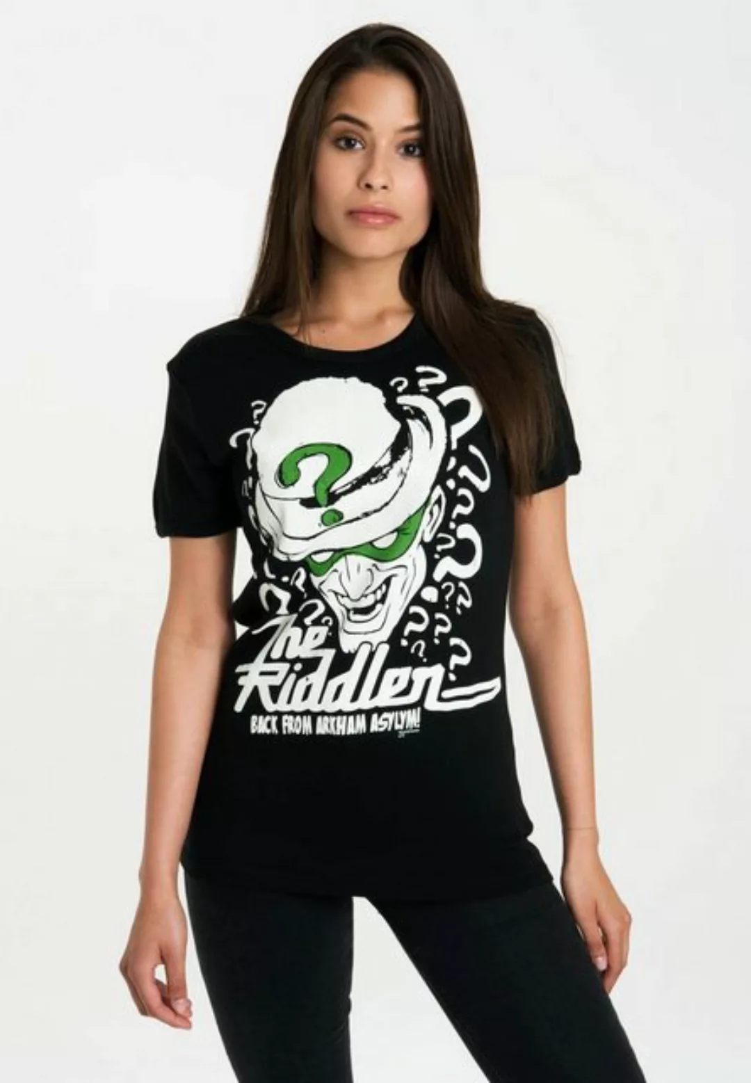 LOGOSHIRT T-Shirt The Riddler mit lizenziertem Originaldesign günstig online kaufen