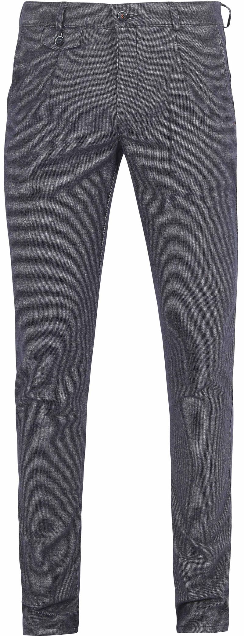 Suitable Chino Pico Pleat Navy - Größe 50 günstig online kaufen