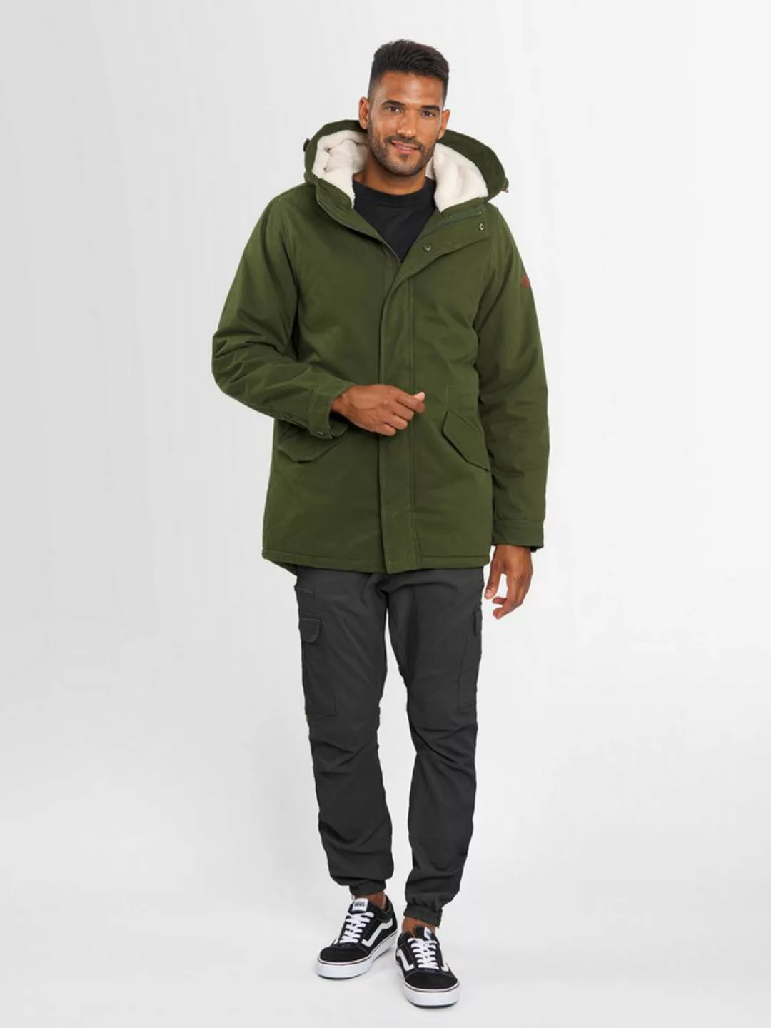 Alessandro Salvarini Winterjacke ASMauro mit warmem Teddyfell günstig online kaufen