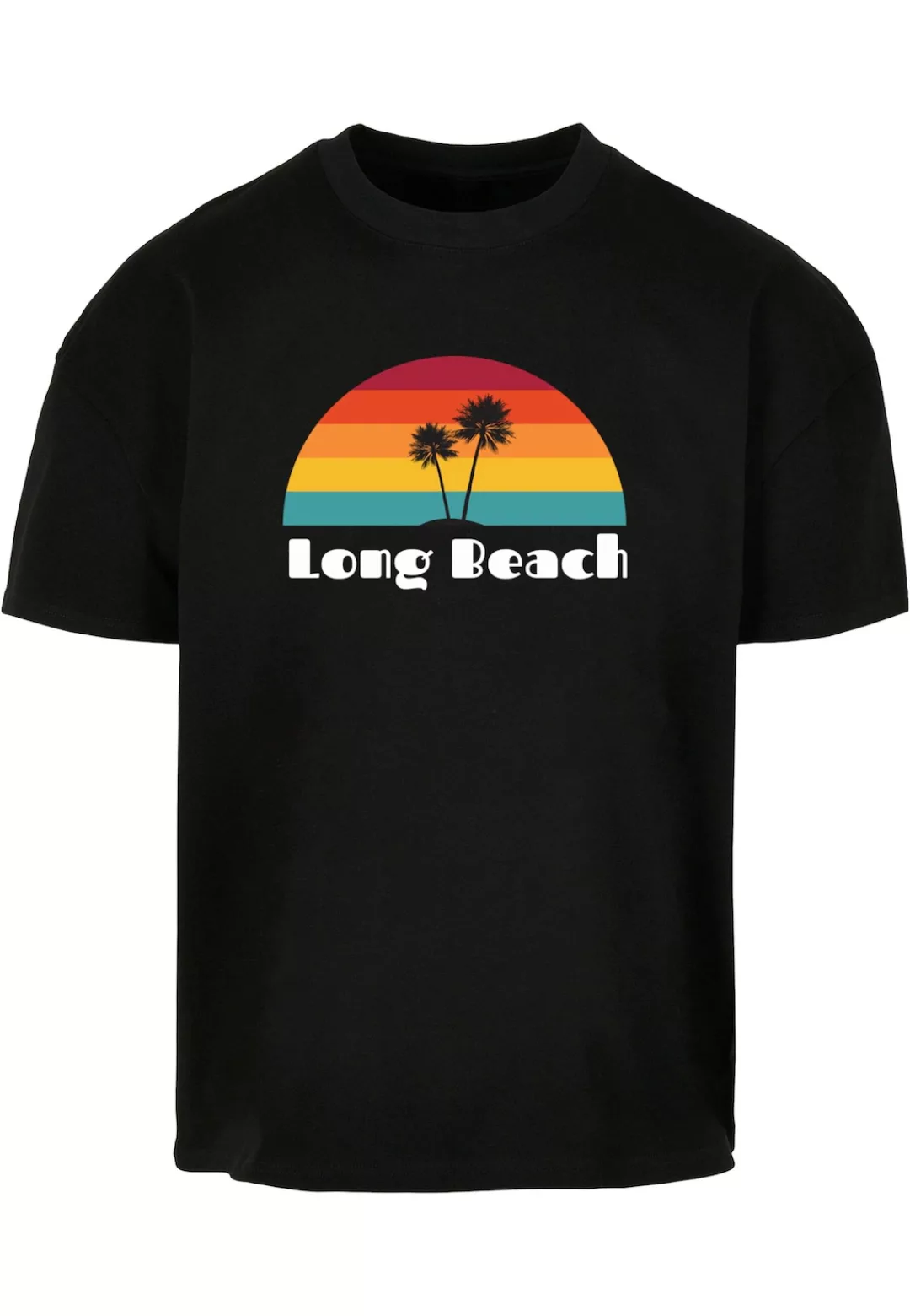 Merchcode T-Shirt "Merchcode Herren Long Beach X Ultra Heavy Cotton Box T-S günstig online kaufen