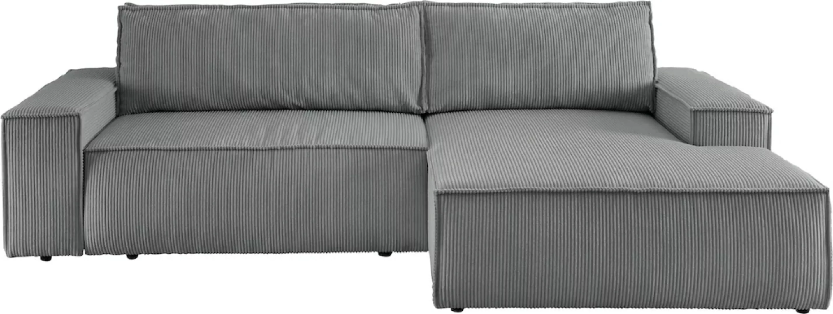 Home affaire Ecksofa SHERWOOD Schlafsofa 267 cm, L-Form, Schlaffunktion mit günstig online kaufen