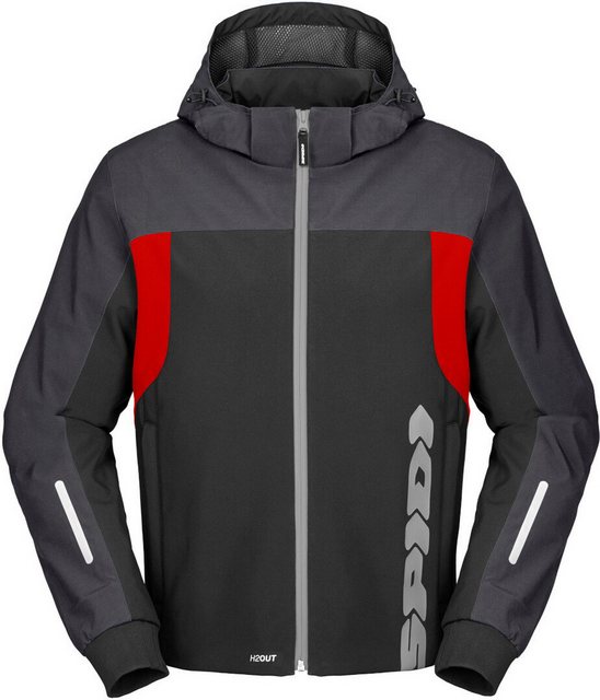 SpiDi Motorradjacke H2Out II wasserdichter Motorrad Hoodie günstig online kaufen