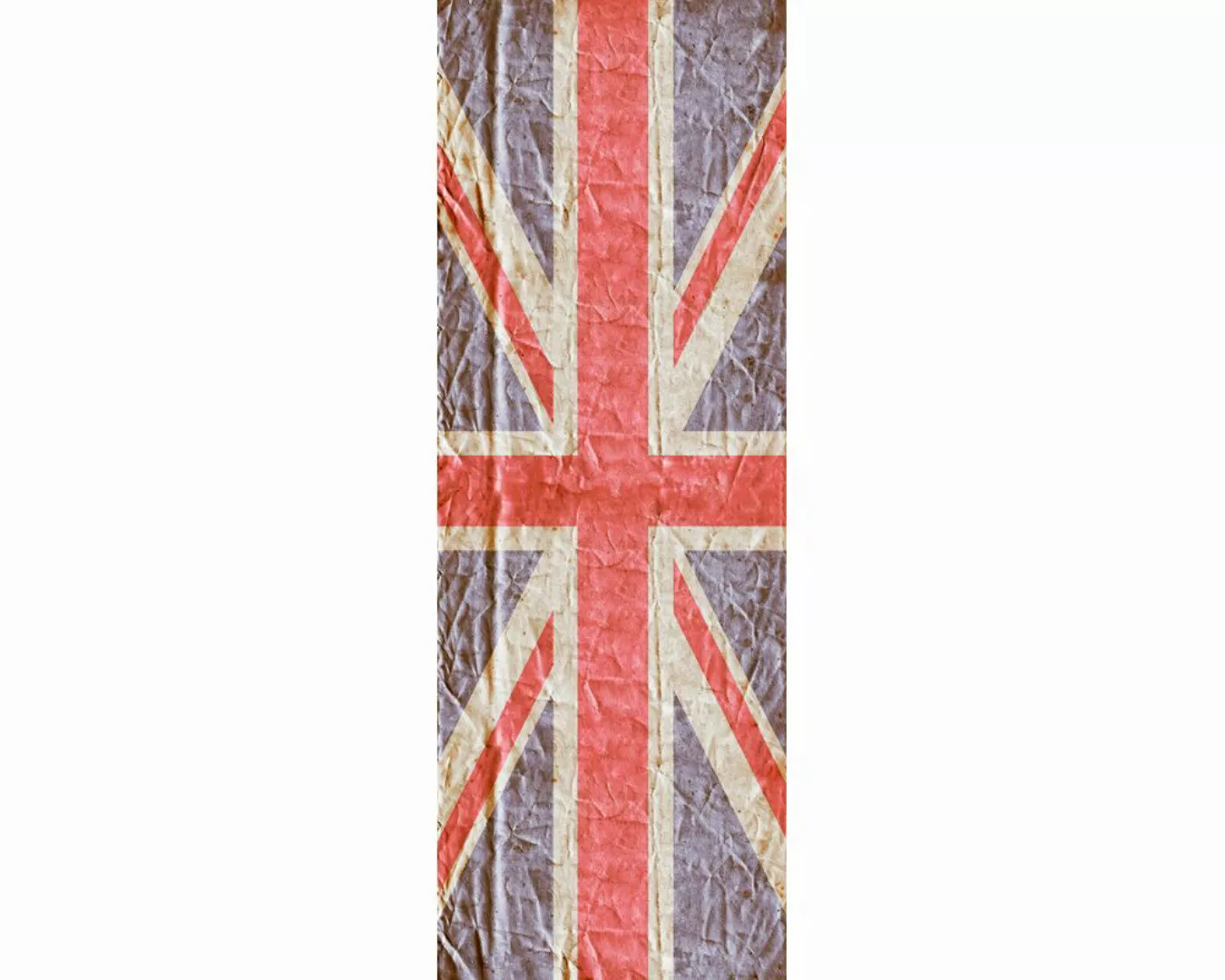Dekopanel "Union Jack" 1,00x2,80 m / Glattvlies Brillant günstig online kaufen