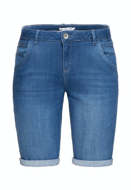 ATT Jeans Jeansshorts Lola mit kleinem Umschlag am Saum günstig online kaufen