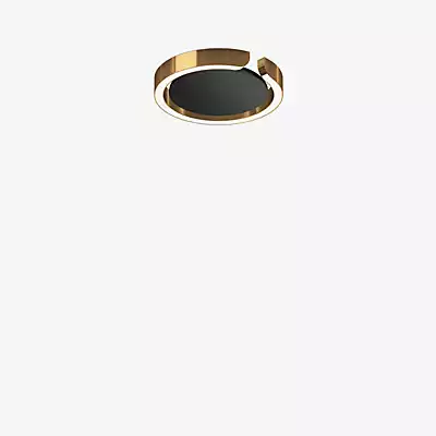 Occhio Mito Soffitto 20 Up Wide Wand- und Deckenleuchte LED, Kopf bronze/Ab günstig online kaufen