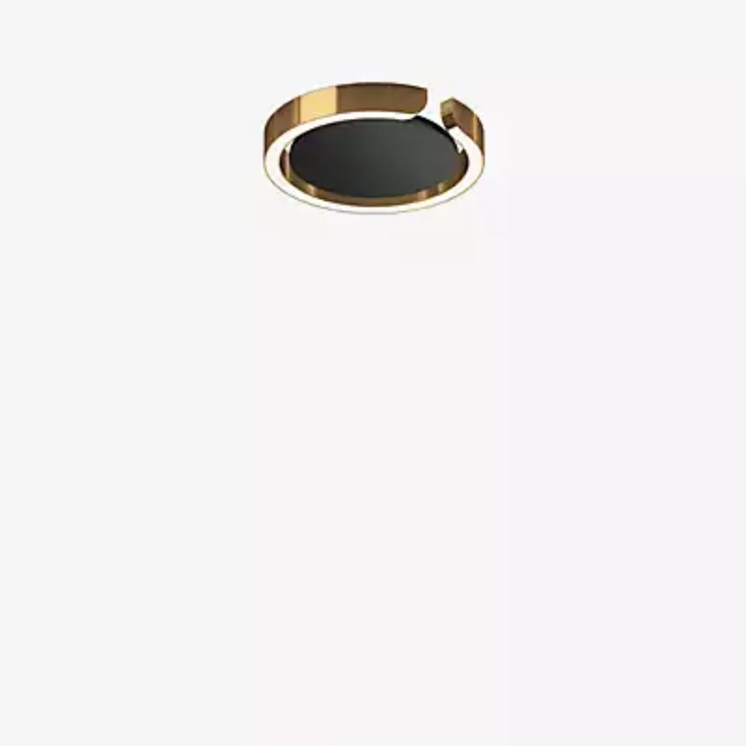 Occhio Mito Soffitto 20 Up Narrow Wand- und Deckenleuchte LED, Kopf bronze/ günstig online kaufen