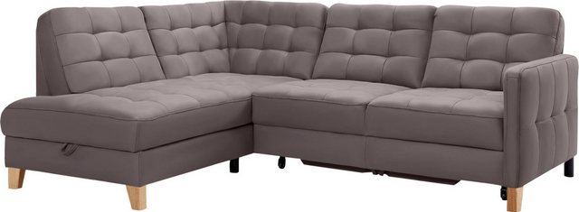 exxpo - sofa fashion Ecksofa "Elio, kompakt und komfortabel, bequem, zeitlo günstig online kaufen