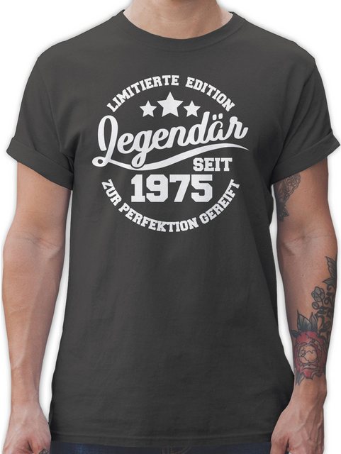 Shirtracer T-Shirt Legendär seit 1975 50. Geburtstag günstig online kaufen