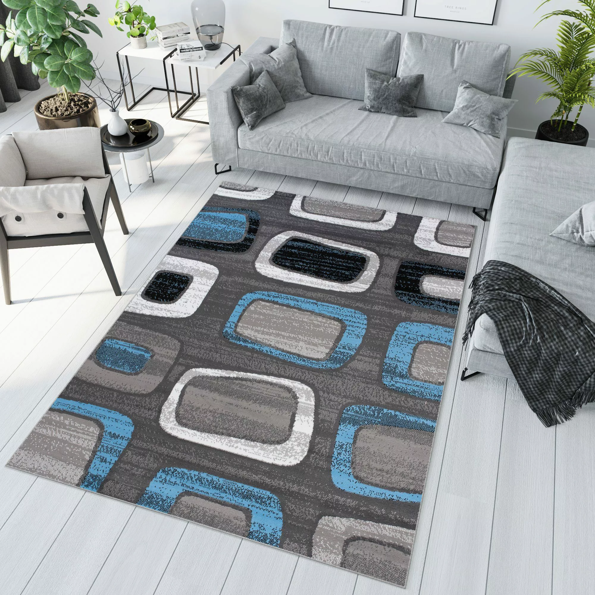 Tapiso Teppich MAYA, rechteckig, Höhe: 8 günstig online kaufen