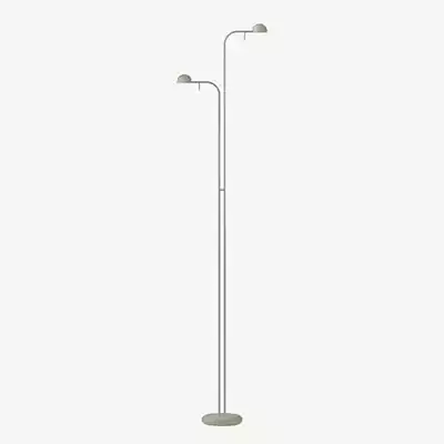 Vibia Pin Stehleuchte LED 2-flammig, creme - 143 cm günstig online kaufen