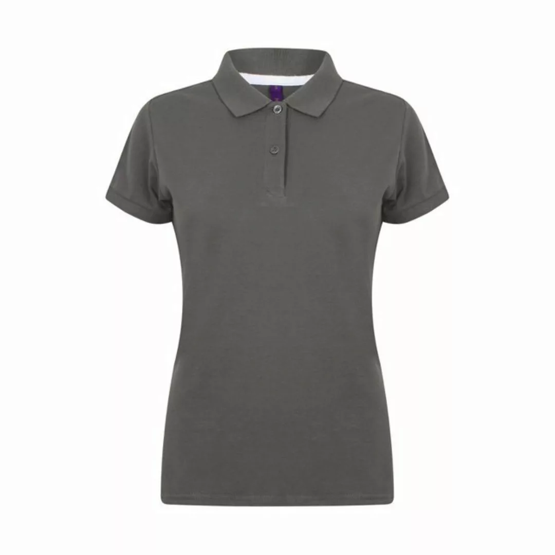 Henbury Poloshirt Damen Pique Kurzarm Polohemd Baumwolle Shirt günstig online kaufen