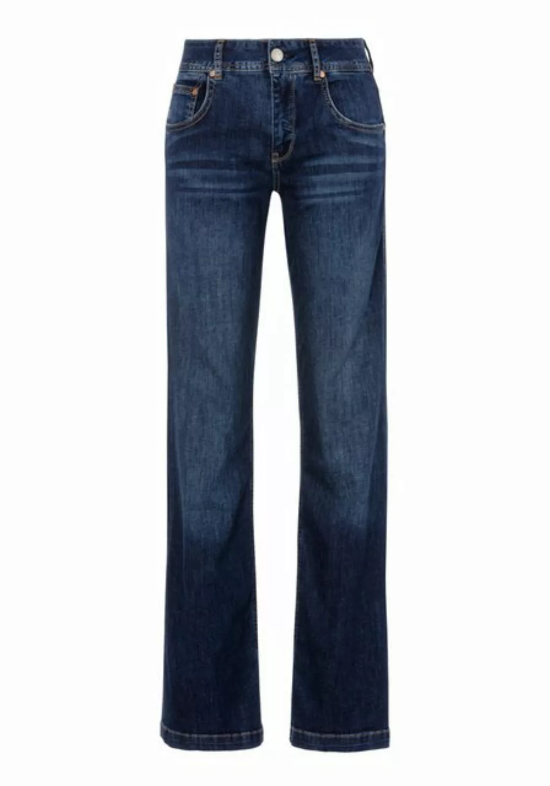 Herrlicher 5-Pocket-Jeans Edna Recycled Denim Light im Flared Fit günstig online kaufen