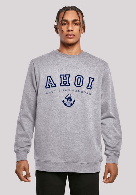 F4NT4STIC Kapuzenpullover "Herren Sweatshirt Ahoi Knut & Jan Hamburg", Prin günstig online kaufen