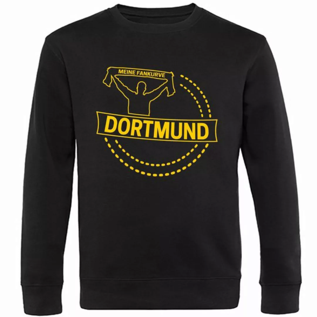 multifanshop Sweatshirt Dortmund - Meine Fankurve - Pullover günstig online kaufen