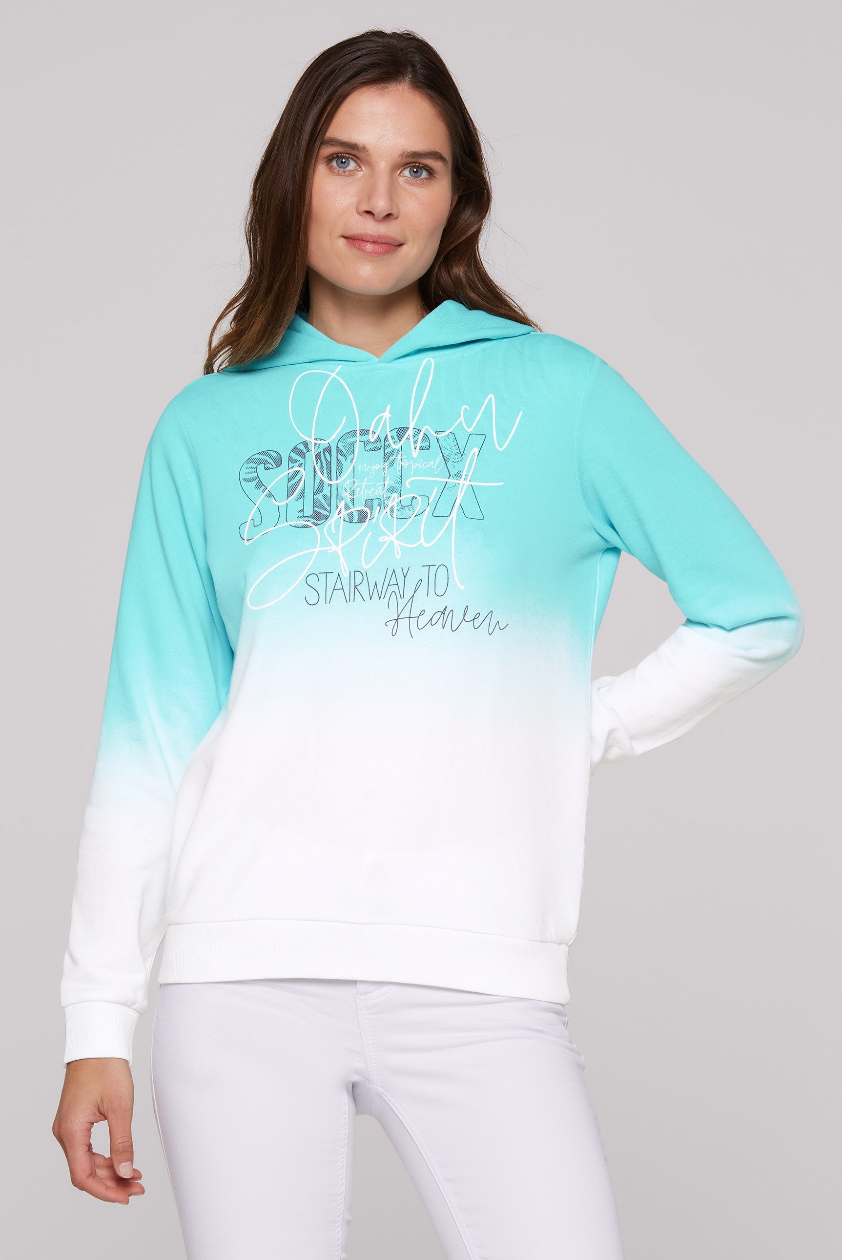 SOCCX Kapuzensweatshirt, mit Farbverlauf günstig online kaufen