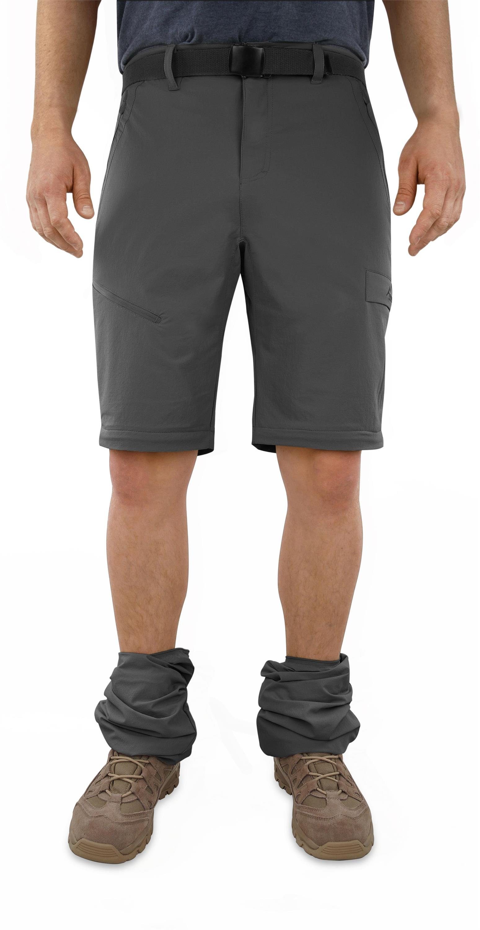 normani Zip-off-Hose Herren 2-in-1 Zip-Off Softshellhose günstig online kaufen